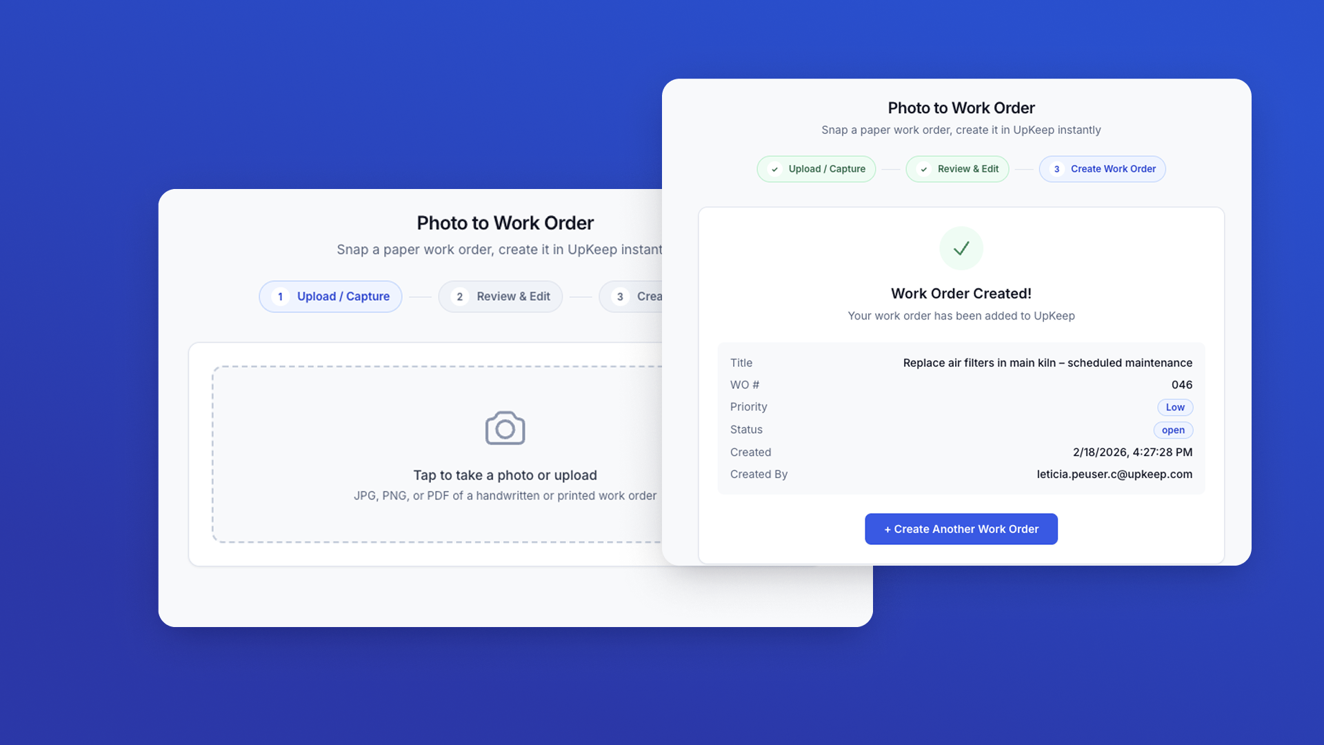 Paper Work Order Scan ✅ screenshot 2