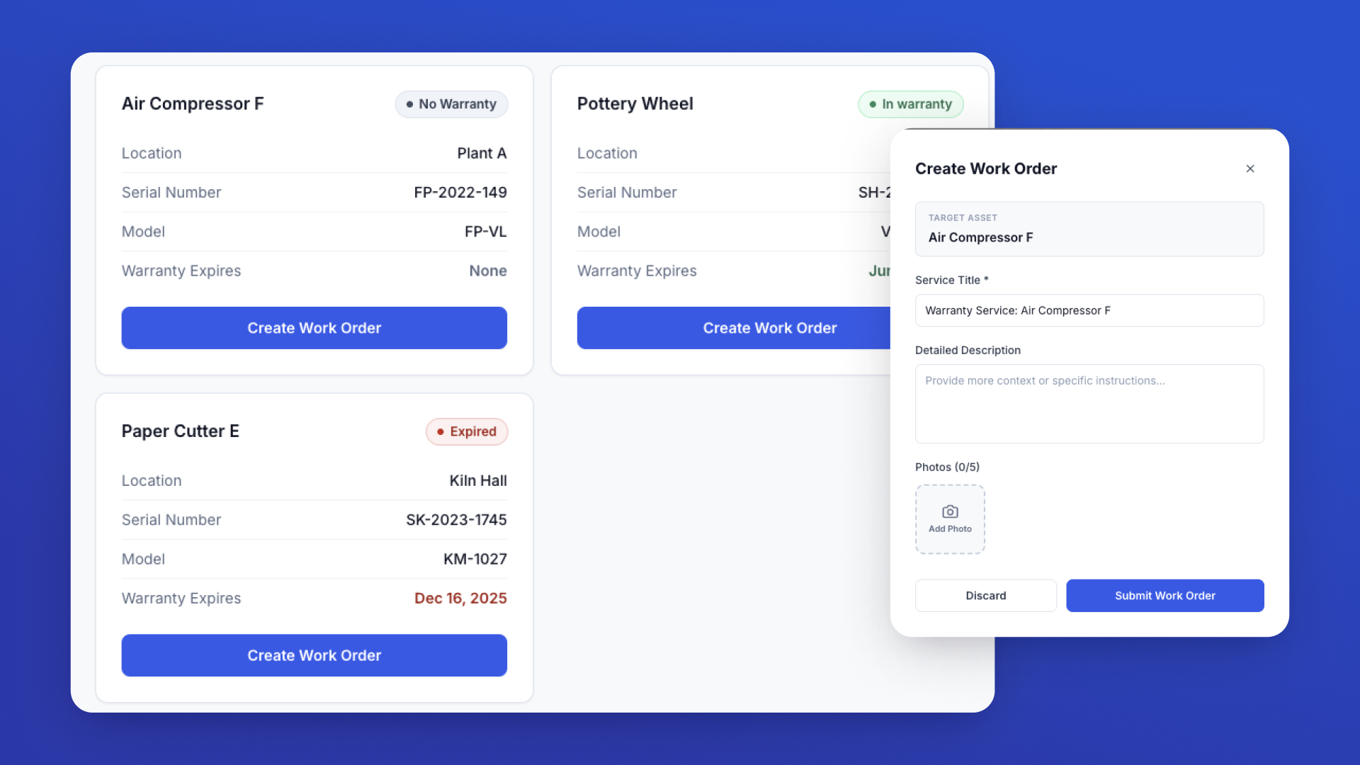 Warranty Asset Tracker ✅ screenshot 2