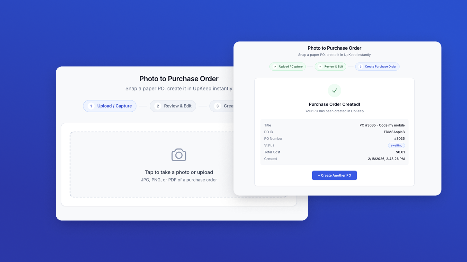 Purchase Order Scan ✅ screenshot 2