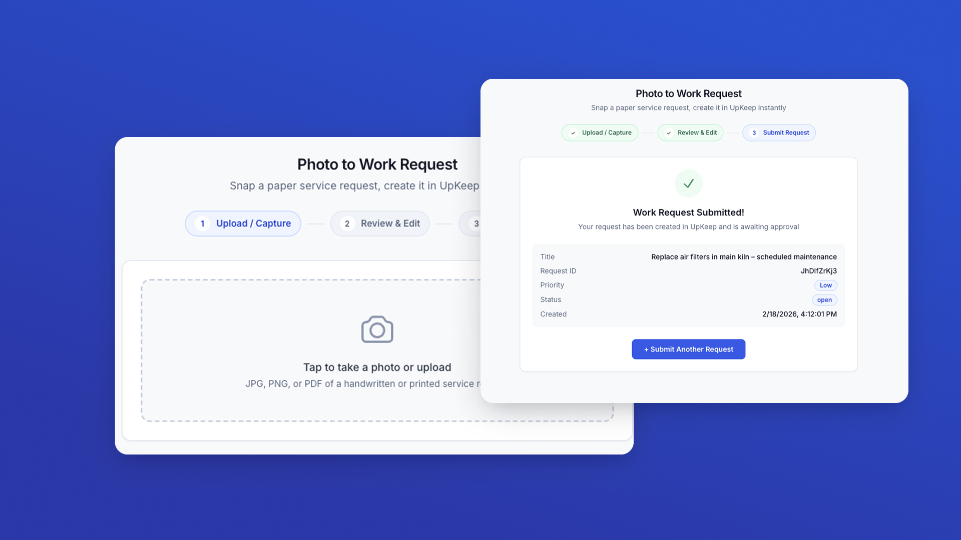 Paper Work Request Scan ✅ screenshot 2