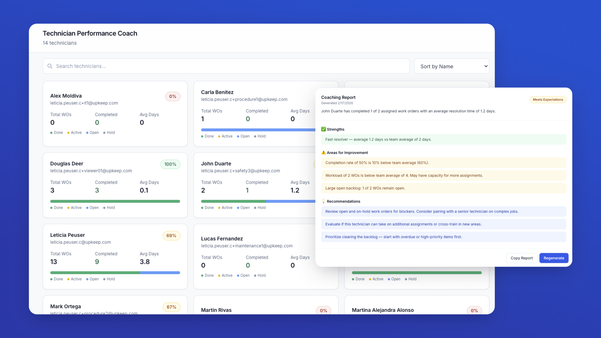 Technician Performance Coach ✅ screenshot 2