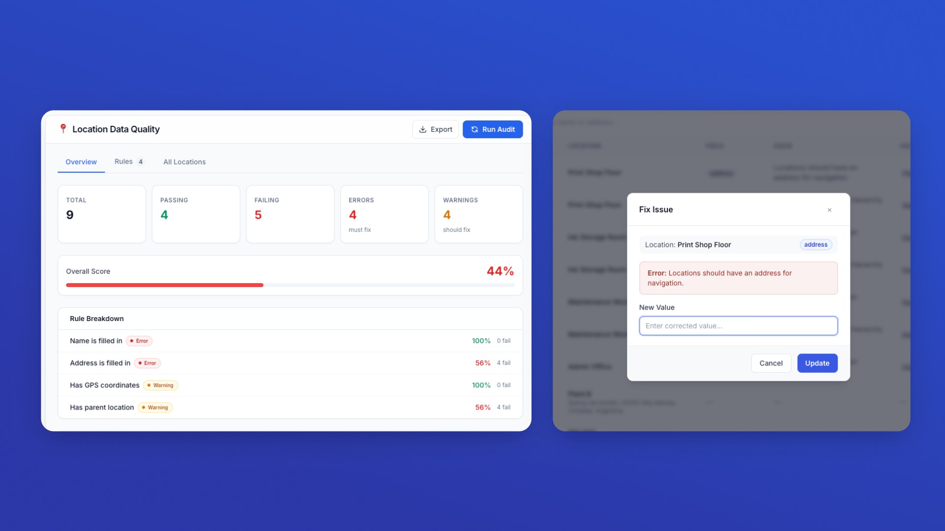 Location Data Quality Auditor ✅ screenshot 2