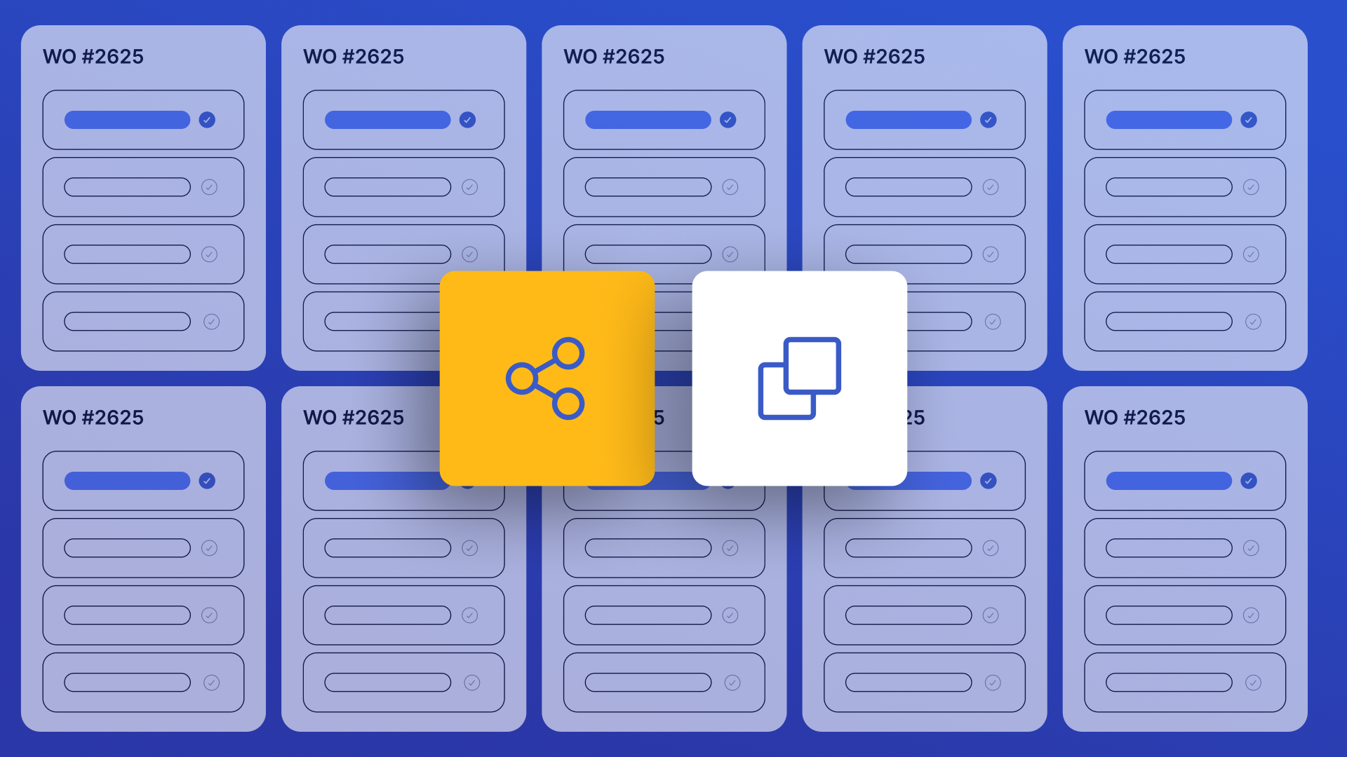 Work Order Print & Share preview